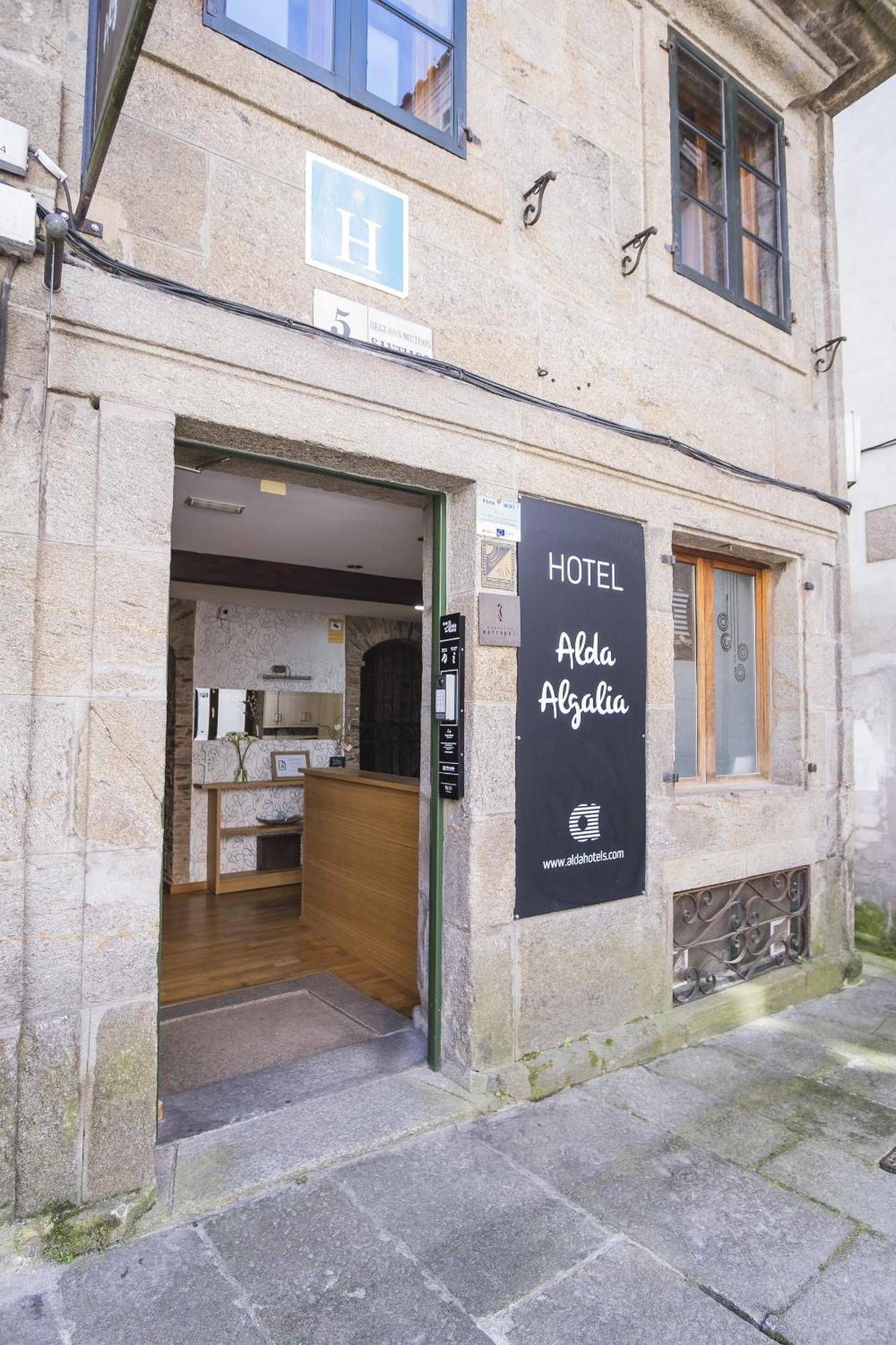 Hotel Alda Algalia Santiago de Compostela Exteriér fotografie